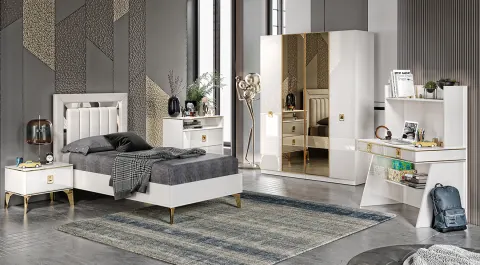 Avcılar 4 Doors Young Room Set