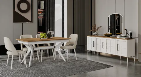 Sirkeci Moonstone Dining Room Set