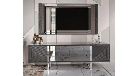 Sisli Anthracite Tv Unit