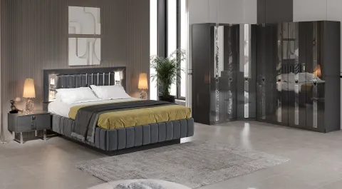 Tuzla Corner Wardrobe Bedroom Set