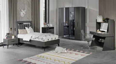 Umraniye Youth Room Set with 4 Doors
