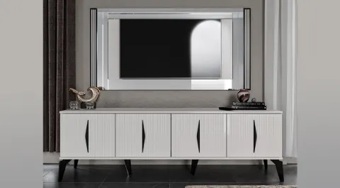 Umraniye Cream TV Unit