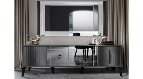 Uskudar Anthracite Tv Unit