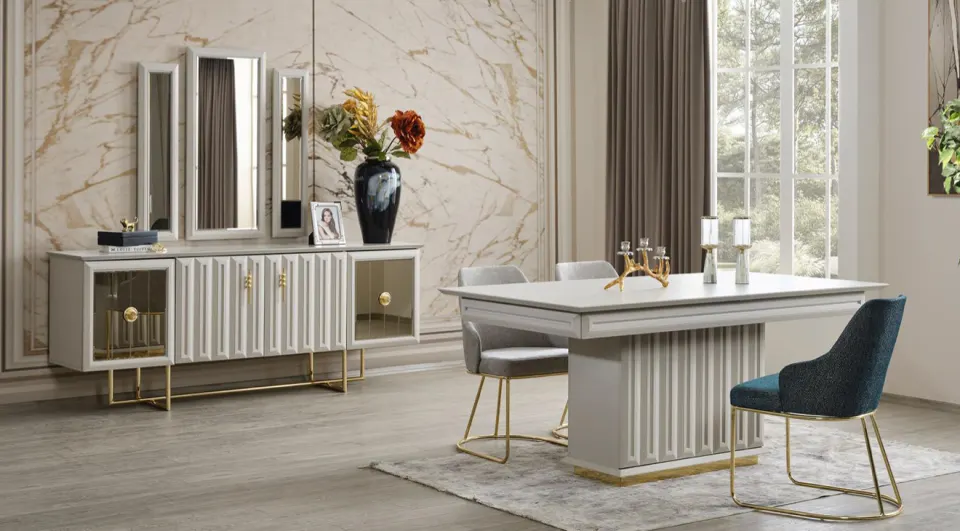 Zara Moonstone Dining Room Set