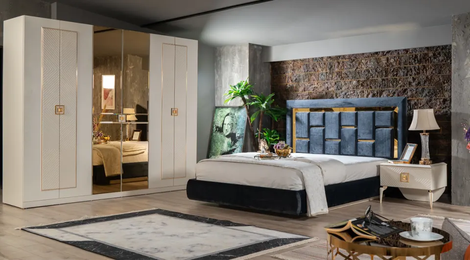 Yildiz moonstone Bedding Room with 6 Doors