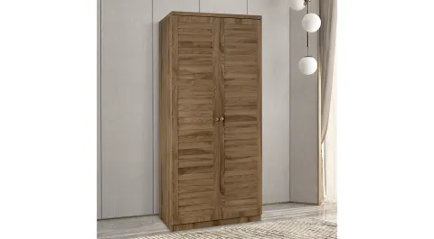 Puzzle Walnut 2 Doors Cabinet