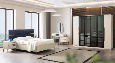 Alvin 6 Door Bedroom Set
