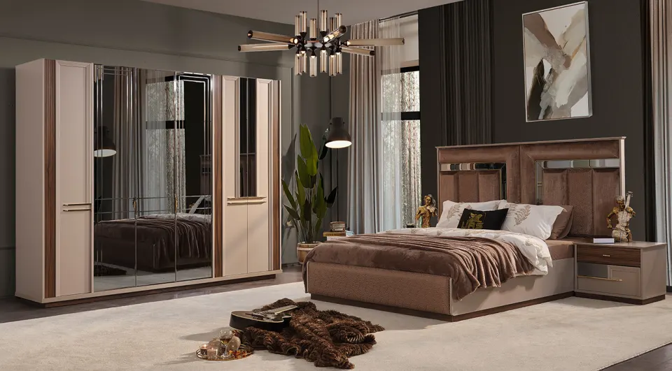 Ocean 6 Door Bedroom Set