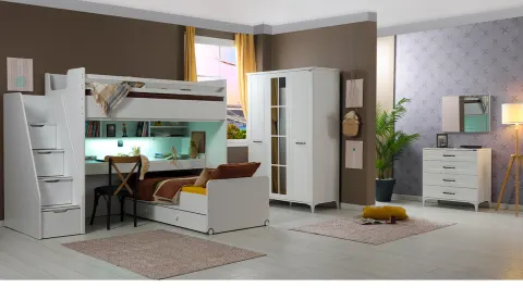 Golf Bunk Bed Youth Room Set