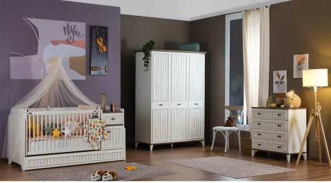 Kater Baby Room Set with 3 Doors