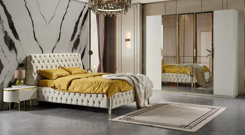 Tesla Luxury 5 Door Bedroom Set