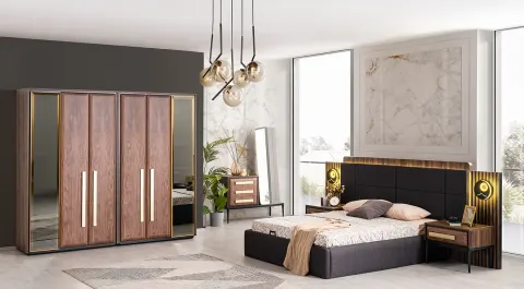 Armani 6 Door Bedroom Set