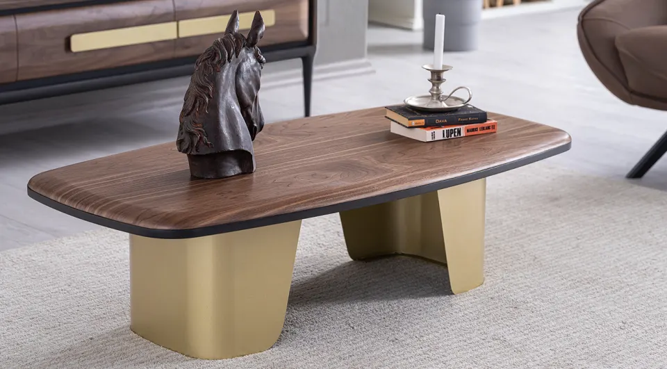 Armani Walnut Coffee Table