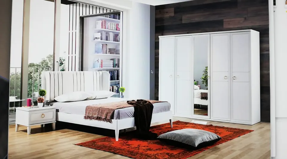 Melis 5 Door Bedroom Set
