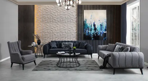 Enza Modern Sofa Set
