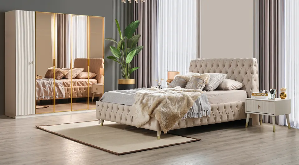 Asra 5 Door Bedroom Set
