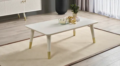 Asra Wooden Leg Coffee Table