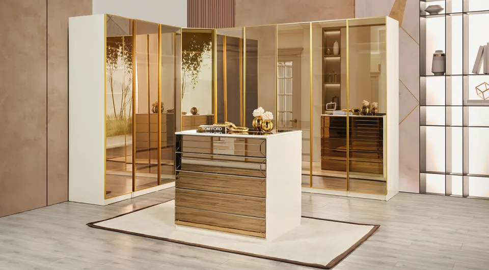 Gold Dressing Room