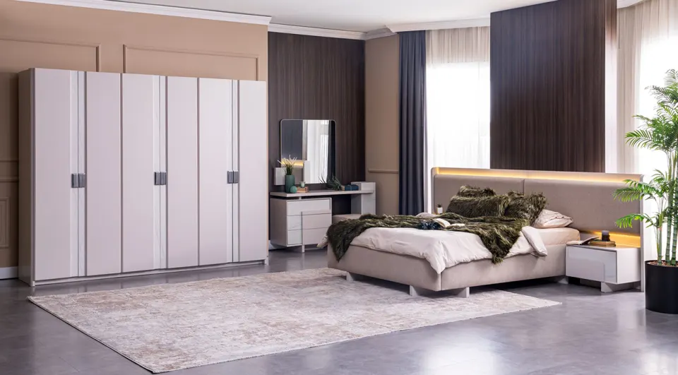 Doha 6 Door Bedroom Set