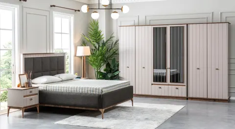 Gusto 6 Door Bedroom Set