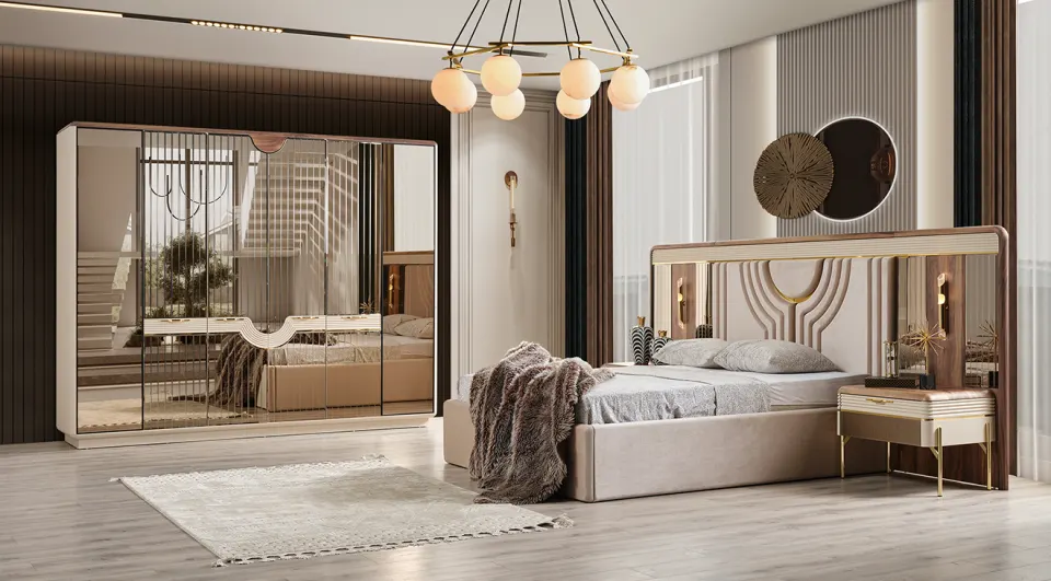 Loca 6 Door Bedroom Set