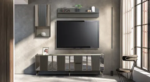 Nova Anthracite Tv Unit