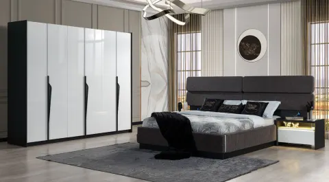 Lorea 6 Door Bedroom Set