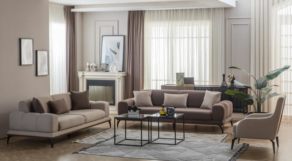 Rio Modern Sofa Set