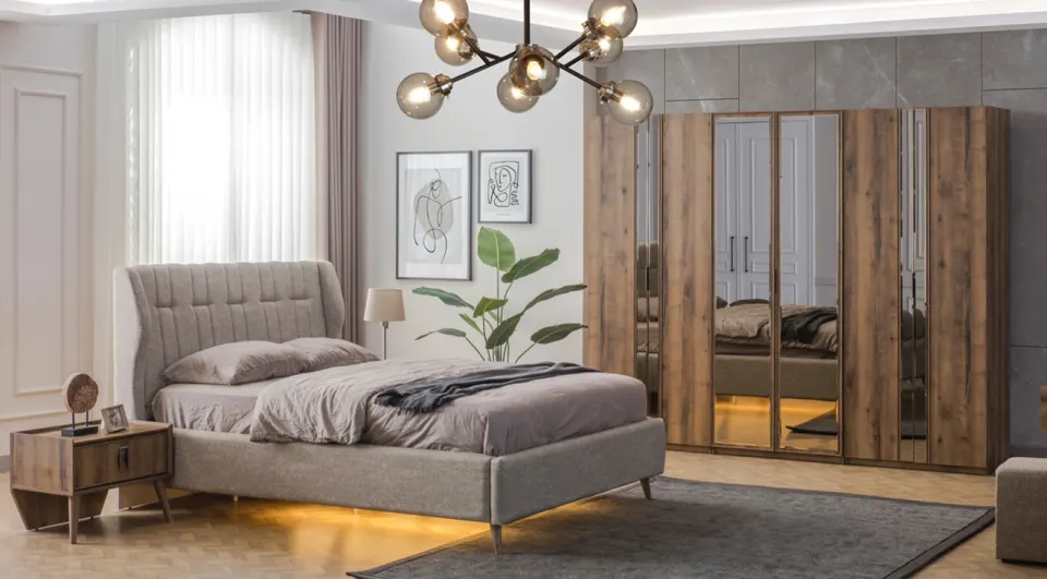 Arya 6 Door Bedroom Set