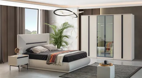 Leysin 6 Door Bedroom Set