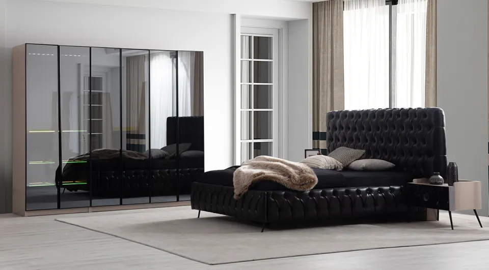 New Tesla Beach 6 Door Bedroom Set