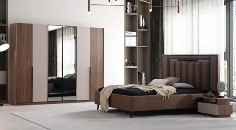 Zenn 6 Door Bedroom Set
