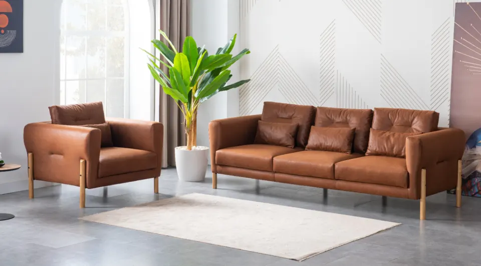 Luna Modern Sofa Set