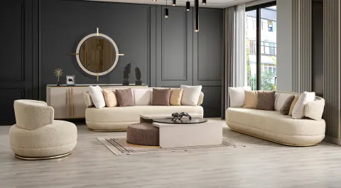 Lisbon Luxury Sofa Set