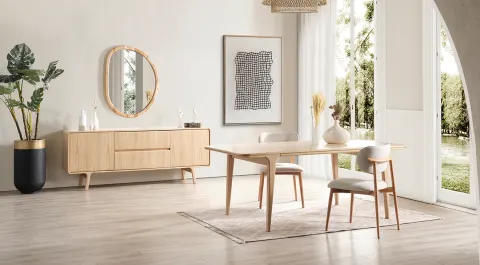 Havana Wooden Legged Dining Room Set