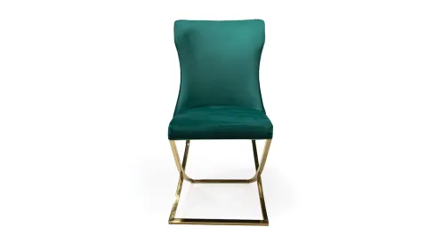 Elit Gold Metal Leg Chair