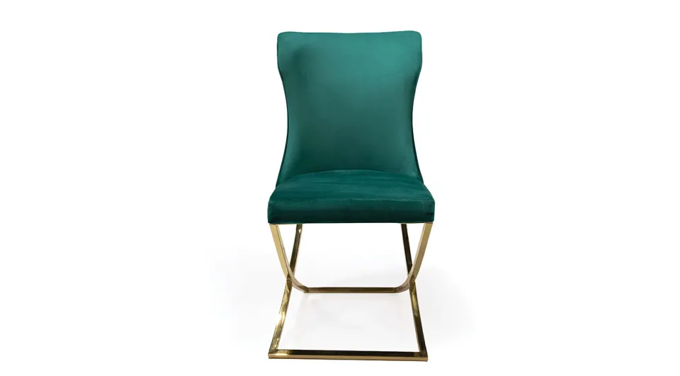 Elit Gold Metal Leg Chair