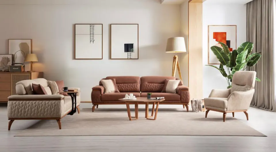 Amor Coffee Table Sofa Set