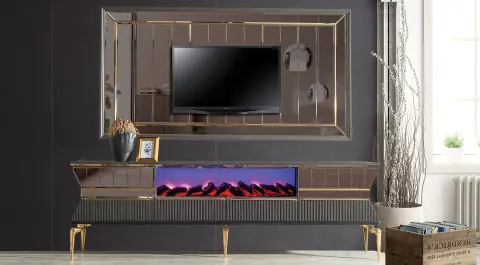 Valentina Fireplace Tv Unit