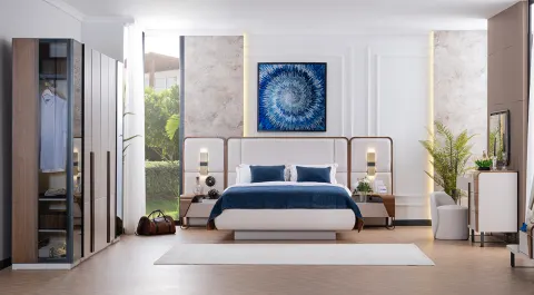 Lina 6-Door Bedroom Set