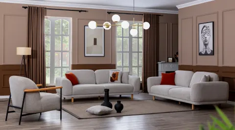 Alya Modern Sofa Set 2