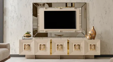 Gloria Moonstone Modern TV Unit