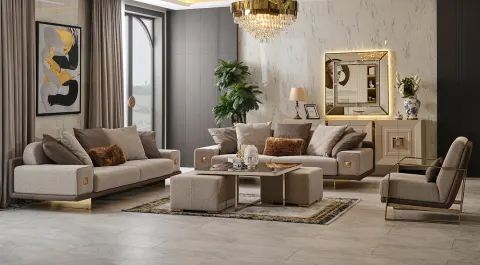 Grande Modern Sofa Set