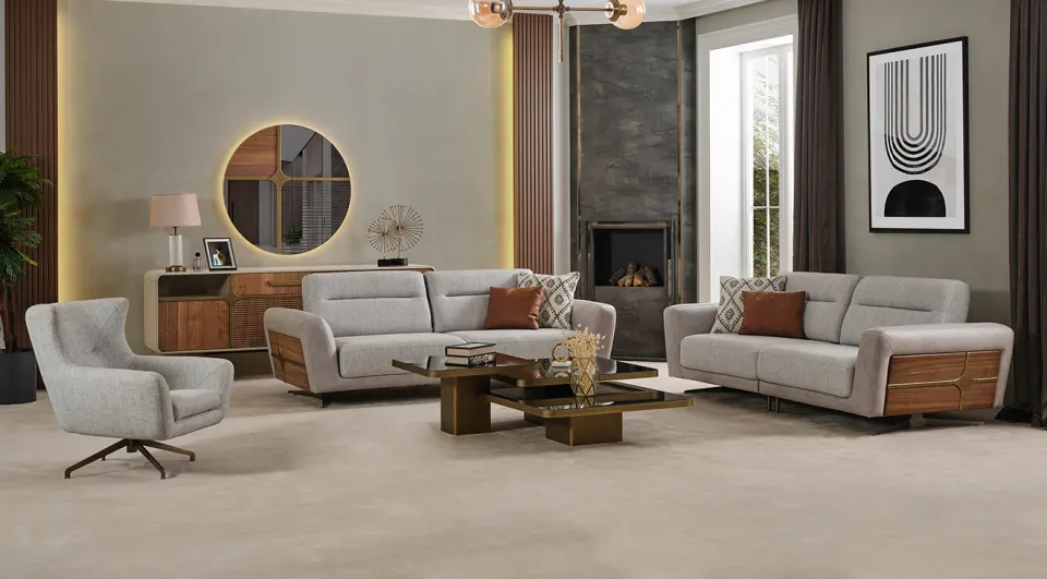Gusto Modern Sofa Set 2