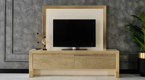 Midas Gold TV Unit
