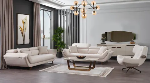 New Bugatti USB Port Sofa Set