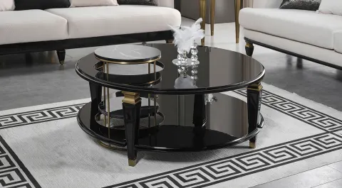 Picasso Black Coffee Table