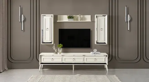 Rosa Wooden Leg TV Unit