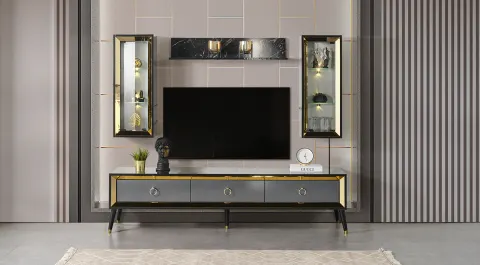 Palma Wooden Leg TV Unit