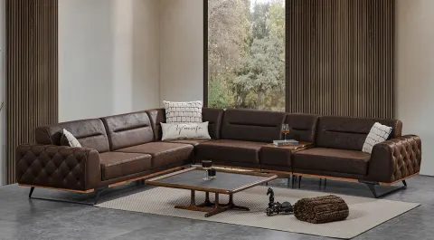 Kent Modern Corner Sofa Set